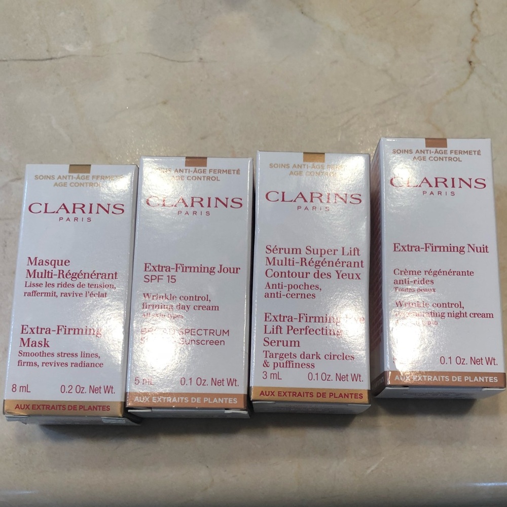 4 Piece Clarin’s Skincare Bundle